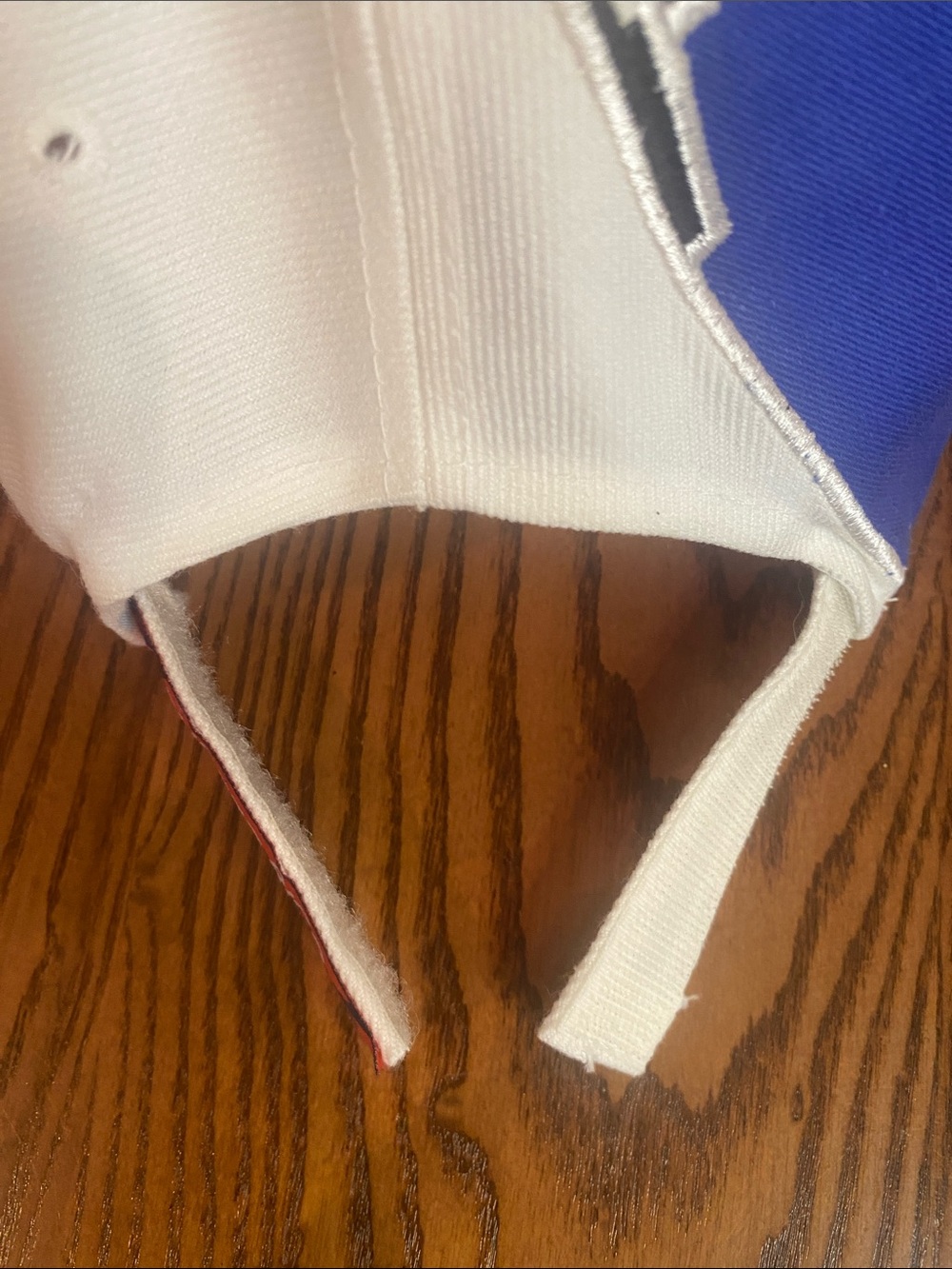 Colorblock Embroidered Baseball Cap with Multicolor Lettering  - Puerto Rico - Picture 8 of 10